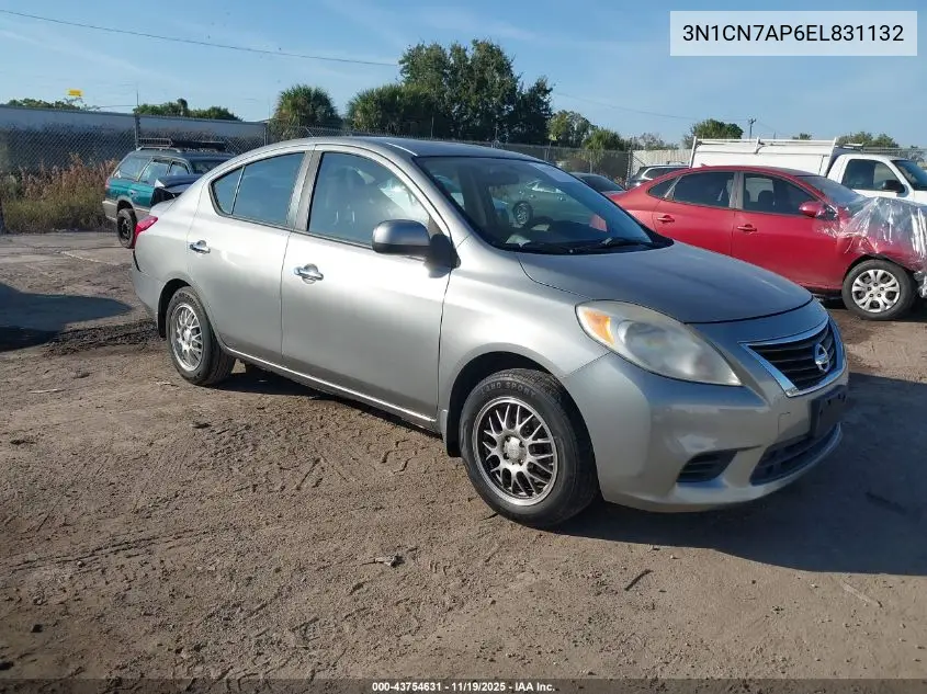 3N1CN7AP6EL831132 2014 Nissan Versa 1.6 Sv