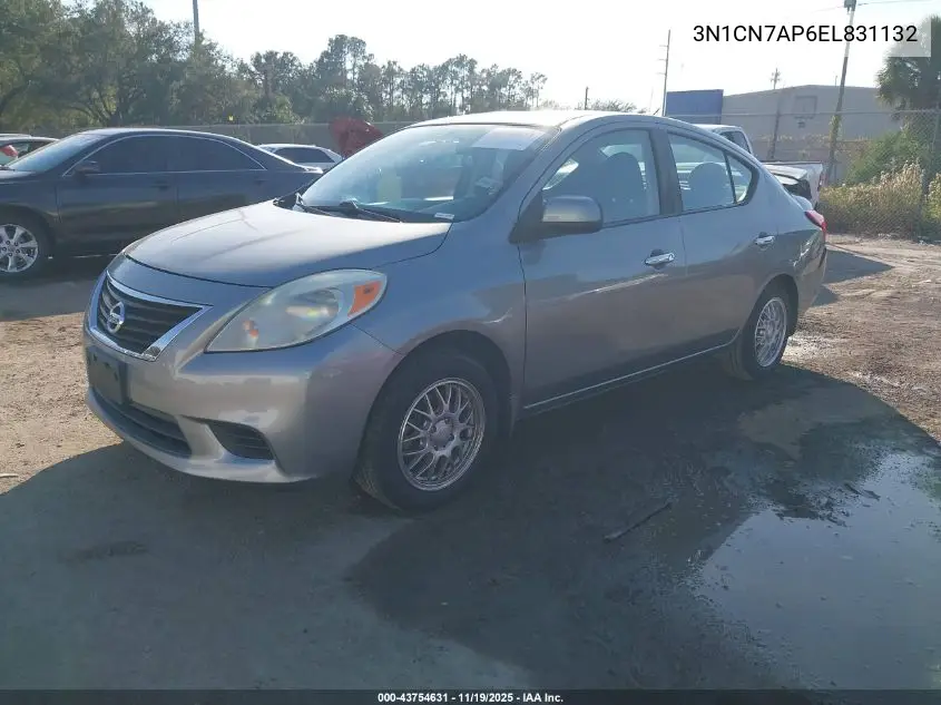 3N1CN7AP6EL831132 2014 Nissan Versa 1.6 Sv