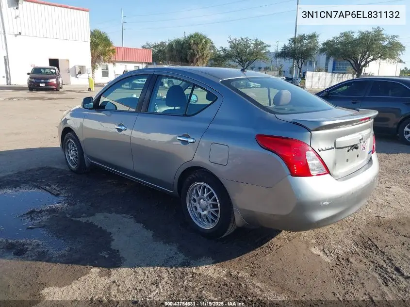 3N1CN7AP6EL831132 2014 Nissan Versa 1.6 Sv