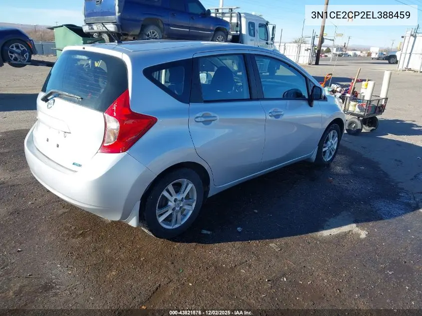 3N1CE2CP2EL388459 2014 Nissan Versa Note S Plus