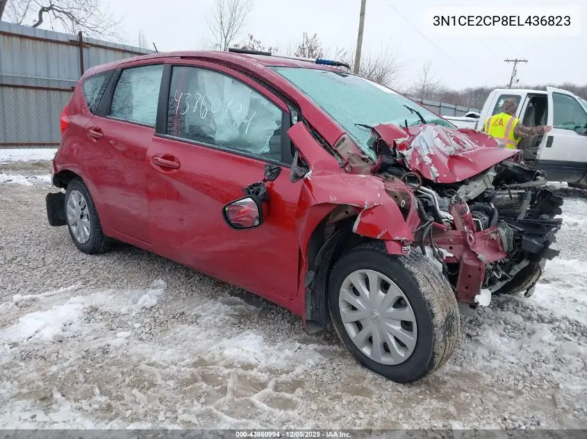 3N1CE2CP8EL436823 2014 Nissan Versa Note Sv