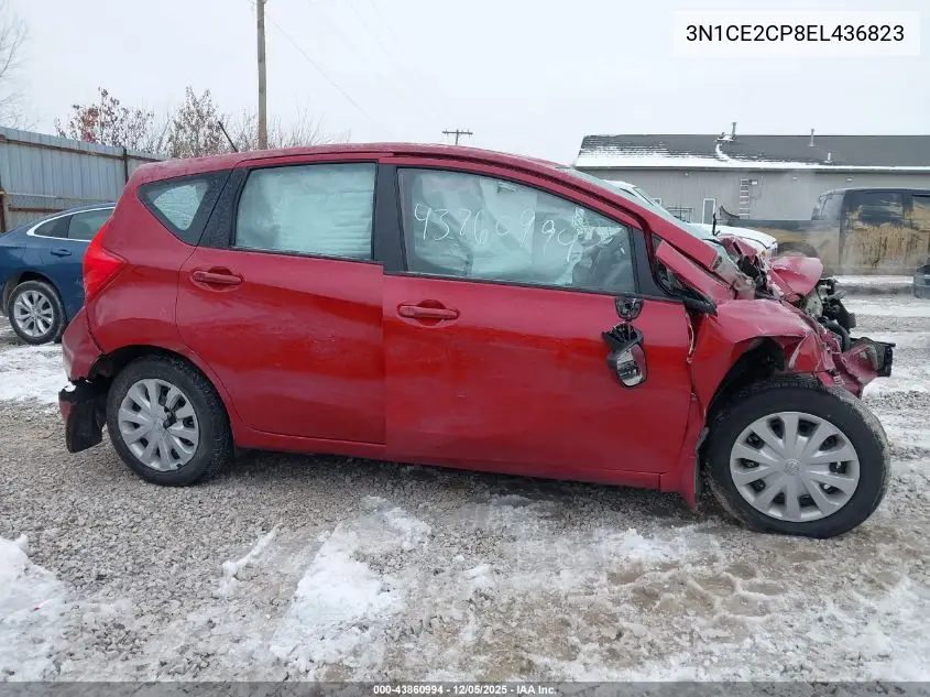 3N1CE2CP8EL436823 2014 Nissan Versa Note Sv
