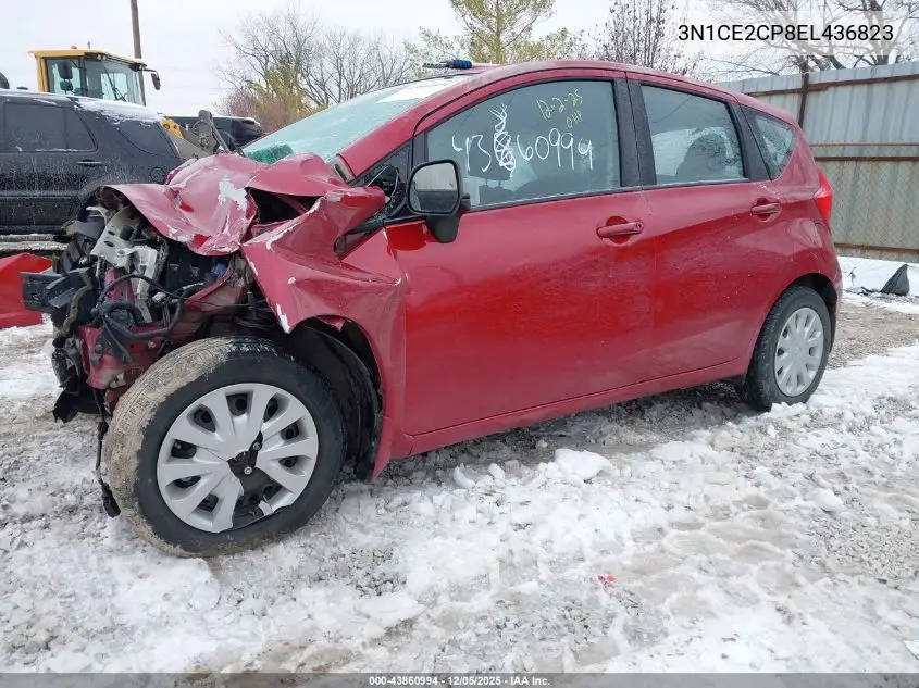 3N1CE2CP8EL436823 2014 Nissan Versa Note Sv