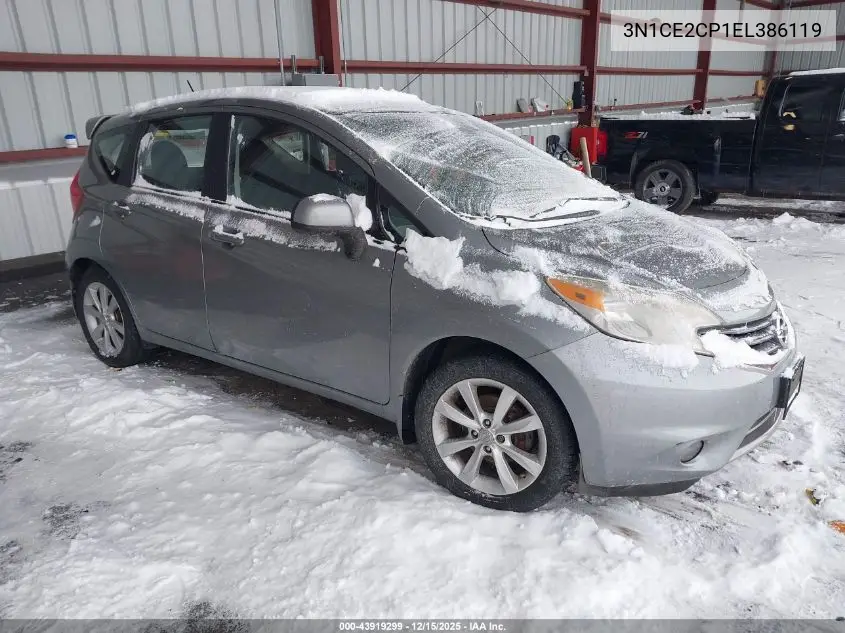 3N1CE2CP1EL386119 2014 Nissan Versa Note Sv