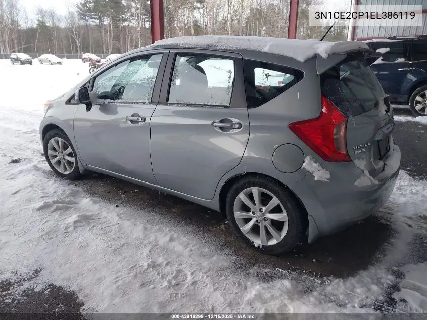 3N1CE2CP1EL386119 2014 Nissan Versa Note Sv