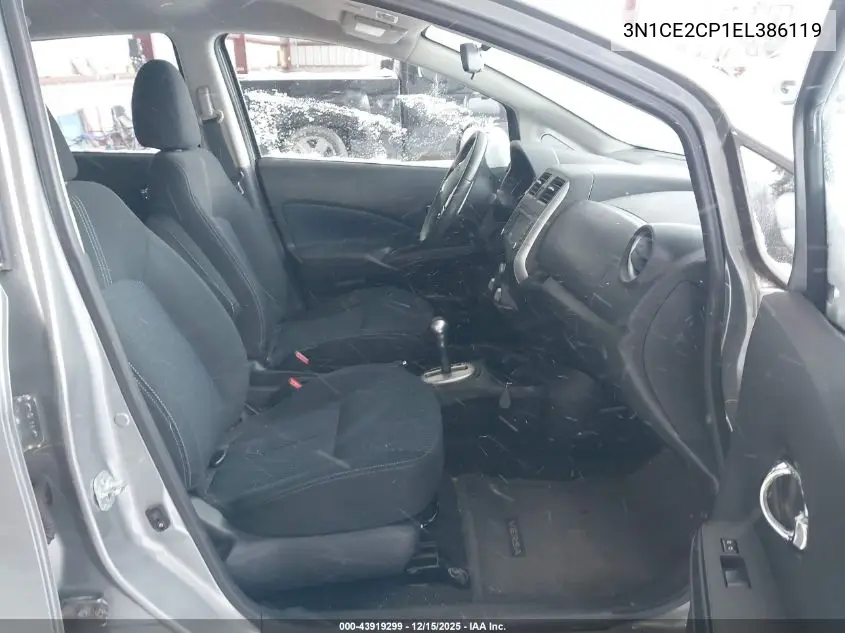 3N1CE2CP1EL386119 2014 Nissan Versa Note Sv