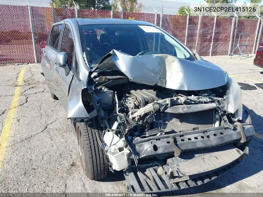 3N1CE2CP2EL415126 2014 Nissan Versa Note S Plus