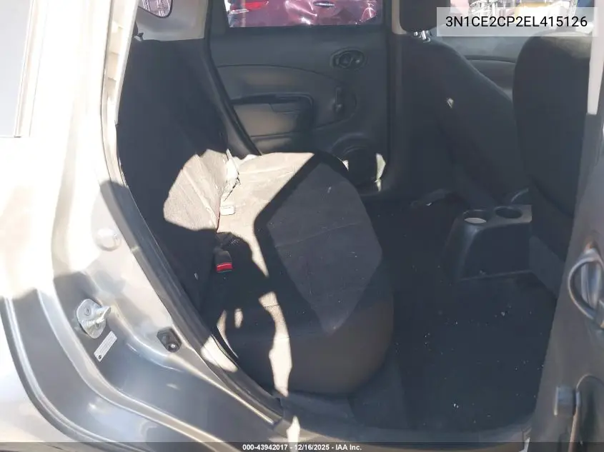 3N1CE2CP2EL415126 2014 Nissan Versa Note S Plus