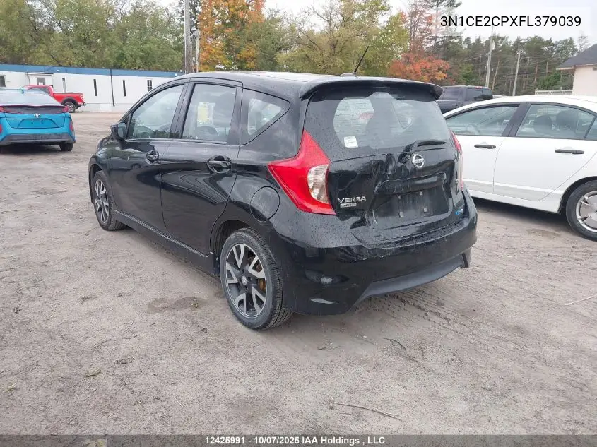3N1CE2CPXFL379039 2015 Nissan Versa Note 1.6 S/1.6 Sl/1.6 Sr/1.6 Sv