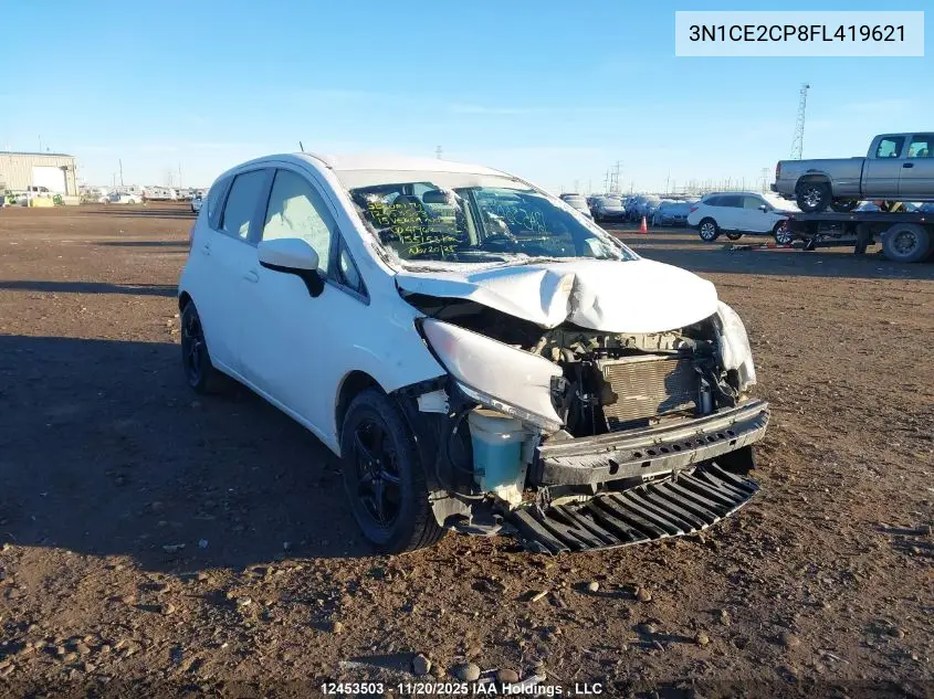 3N1CE2CP8FL419621 2015 Nissan Versa Note 1.6 S/1.6 Sl/1.6 Sr/1.6 Sv