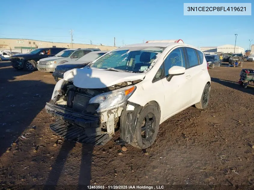 3N1CE2CP8FL419621 2015 Nissan Versa Note 1.6 S/1.6 Sl/1.6 Sr/1.6 Sv