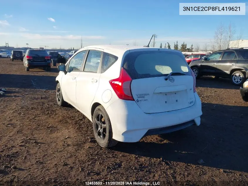 3N1CE2CP8FL419621 2015 Nissan Versa Note 1.6 S/1.6 Sl/1.6 Sr/1.6 Sv