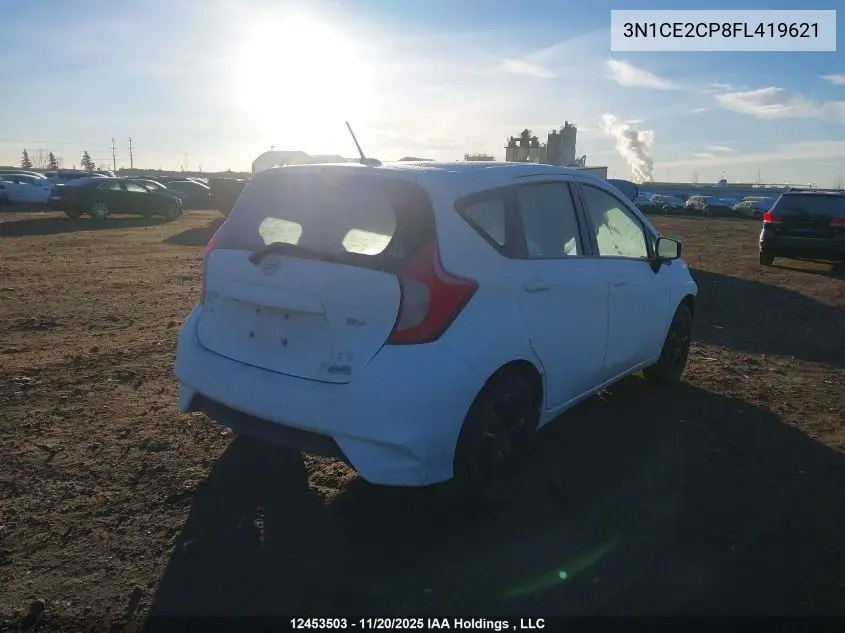 3N1CE2CP8FL419621 2015 Nissan Versa Note 1.6 S/1.6 Sl/1.6 Sr/1.6 Sv