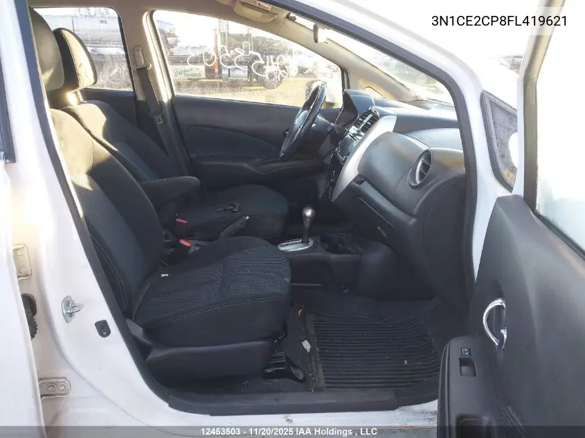 3N1CE2CP8FL419621 2015 Nissan Versa Note 1.6 S/1.6 Sl/1.6 Sr/1.6 Sv