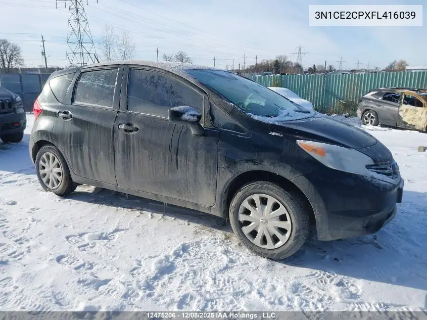3N1CE2CPXFL416039 2015 Nissan Versa