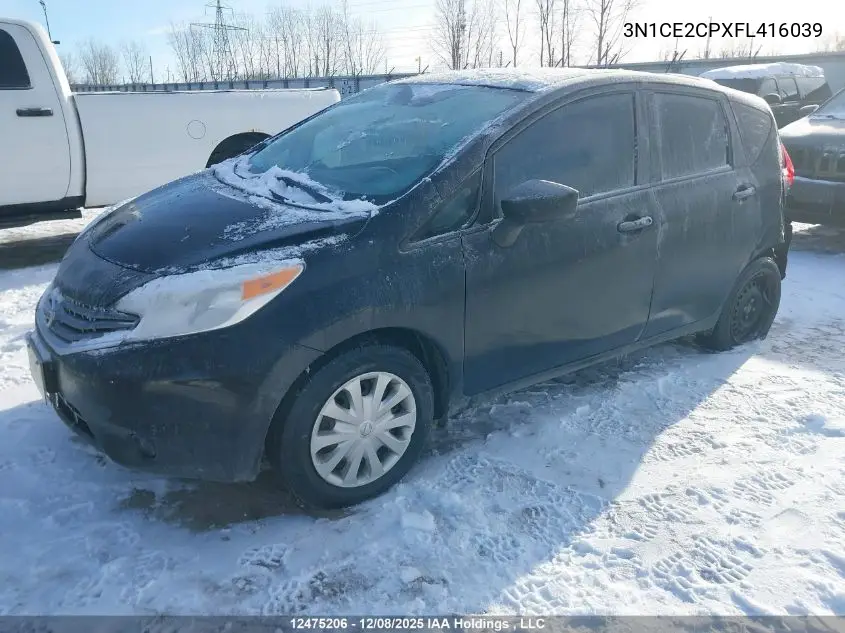 3N1CE2CPXFL416039 2015 Nissan Versa