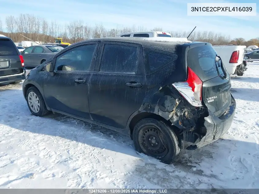 3N1CE2CPXFL416039 2015 Nissan Versa
