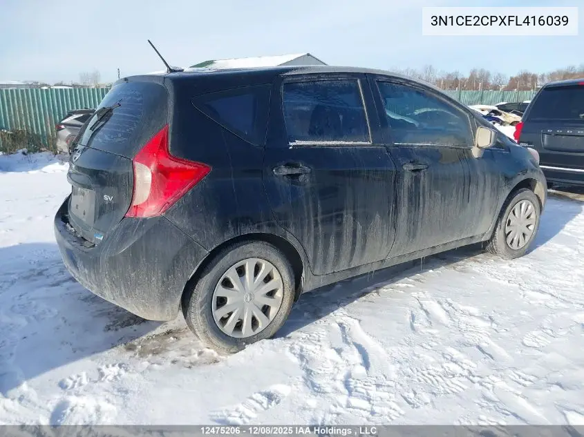 3N1CE2CPXFL416039 2015 Nissan Versa