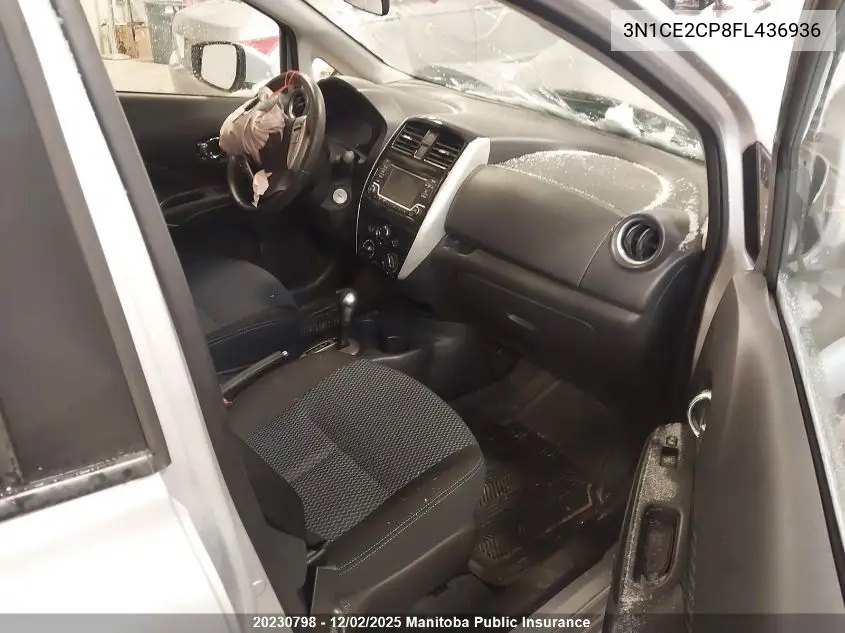 3N1CE2CP8FL436936 2015 Nissan Versa Note Sv