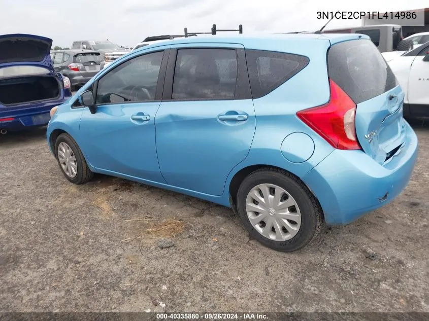 3N1CE2CP1FL414986 2015 Nissan Versa Note S (Sr)/S Plus/Sl/Sr/Sv