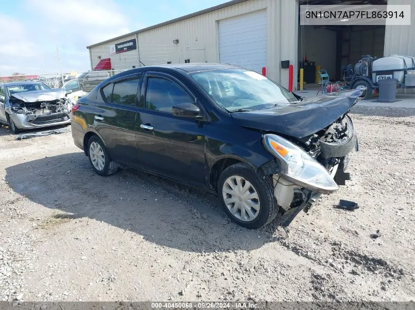 3N1CN7AP7FL863914 2015 Nissan Versa 1.6 Sv