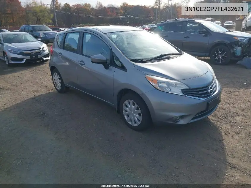 3N1CE2CP7FL432621 2015 Nissan Versa Note S Plus