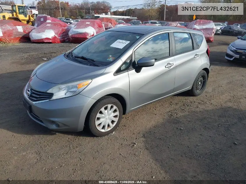 3N1CE2CP7FL432621 2015 Nissan Versa Note S Plus
