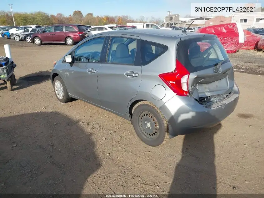 3N1CE2CP7FL432621 2015 Nissan Versa Note S Plus