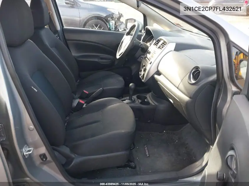 3N1CE2CP7FL432621 2015 Nissan Versa Note S Plus