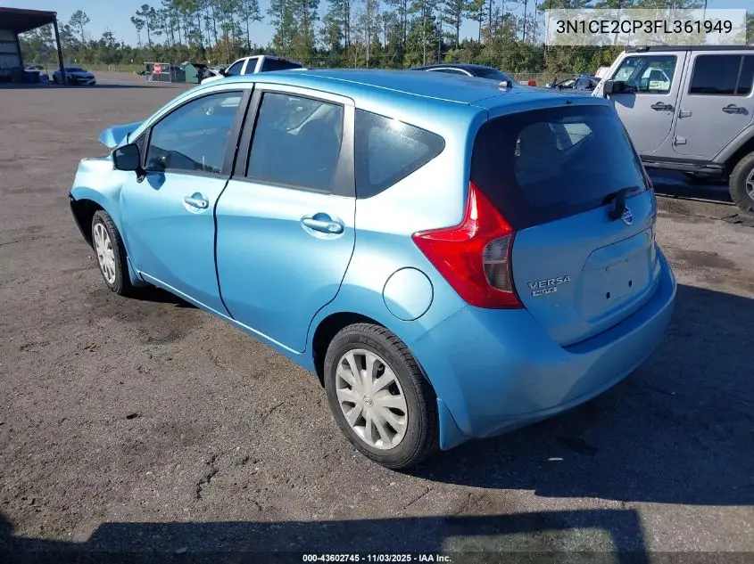 3N1CE2CP3FL361949 2015 Nissan Versa Note