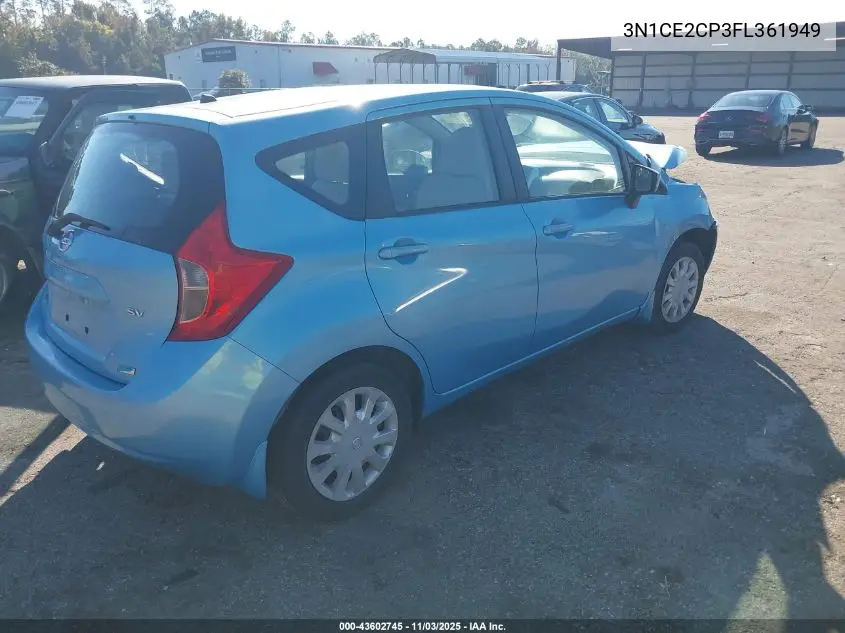 3N1CE2CP3FL361949 2015 Nissan Versa Note
