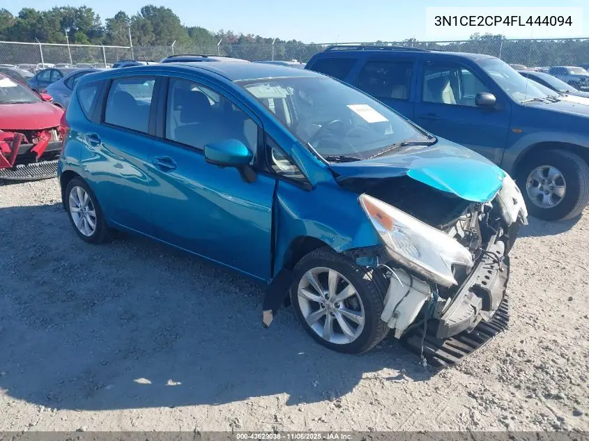 3N1CE2CP4FL444094 2015 Nissan Versa Note Sl