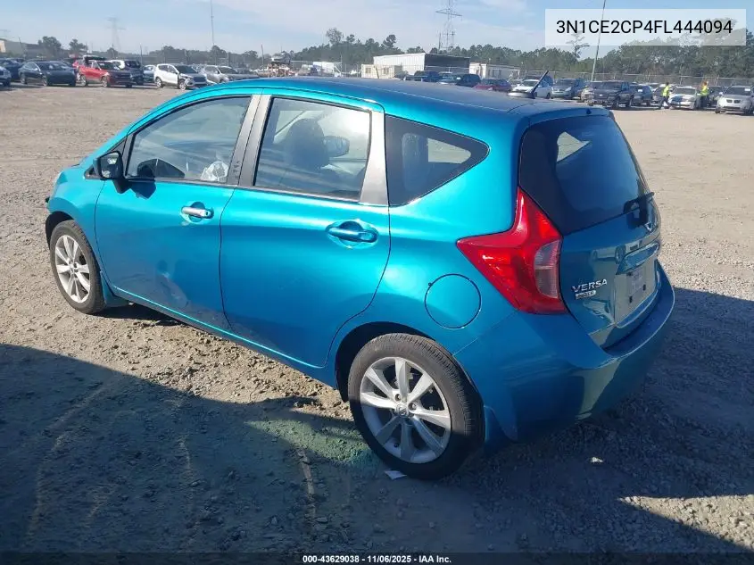 3N1CE2CP4FL444094 2015 Nissan Versa Note Sl