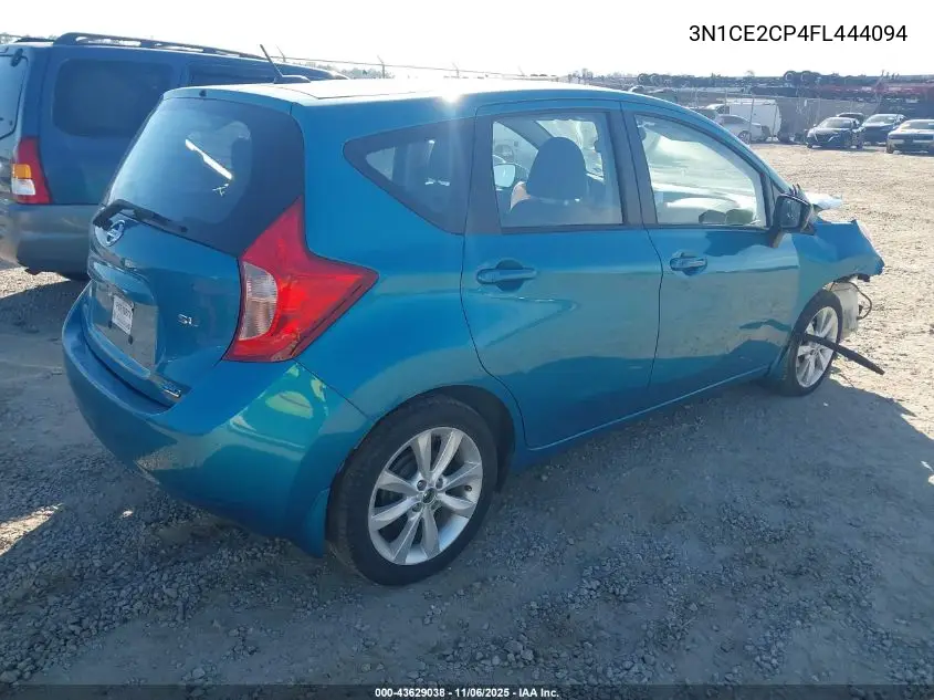 3N1CE2CP4FL444094 2015 Nissan Versa Note Sl