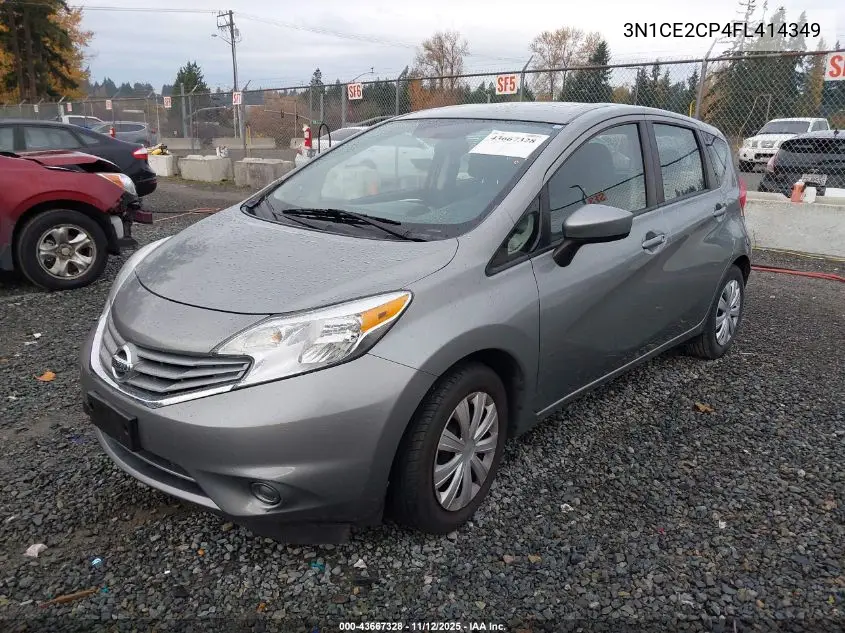 3N1CE2CP4FL414349 2015 Nissan Versa Note Sv