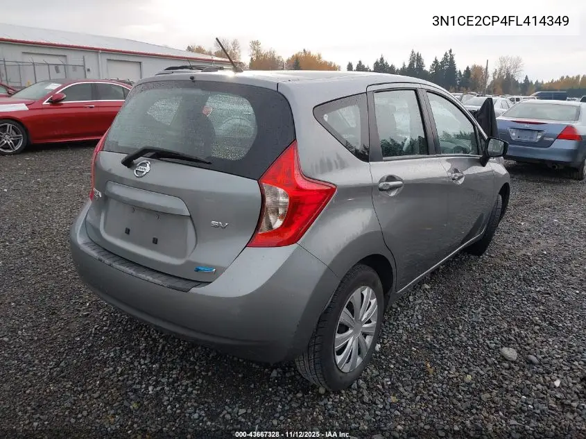 3N1CE2CP4FL414349 2015 Nissan Versa Note Sv