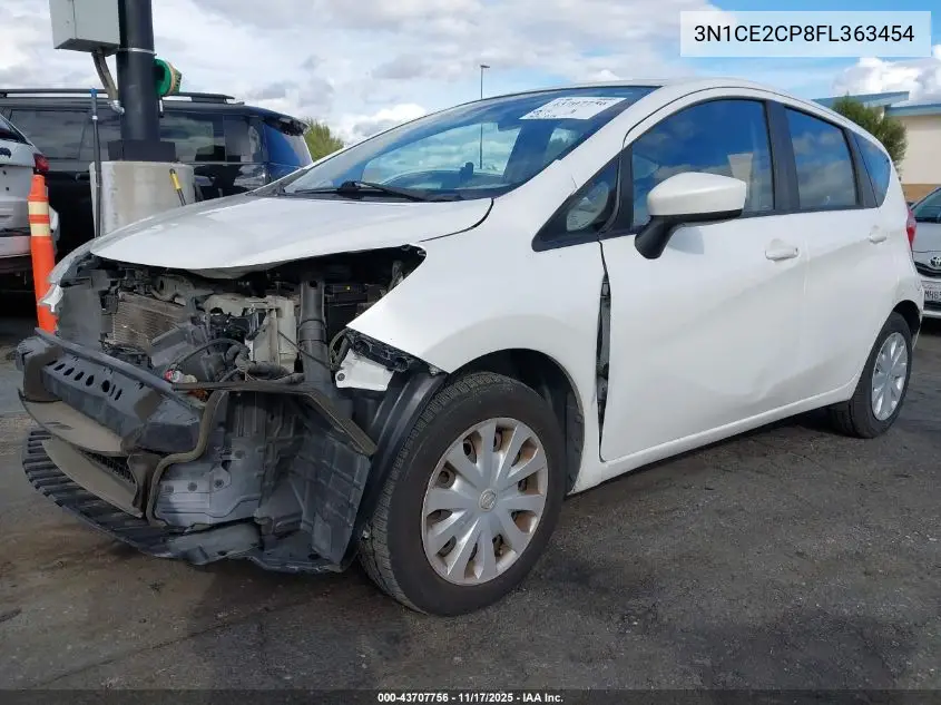 3N1CE2CP8FL363454 2015 Nissan Versa Note S (Sr)/S Plus/Sl/Sr/Sv