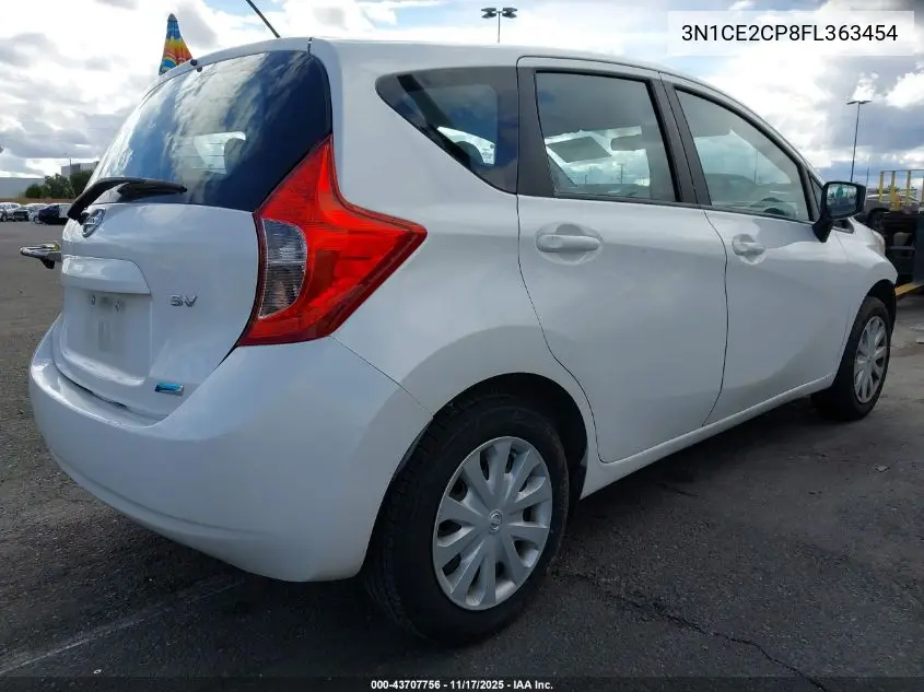 3N1CE2CP8FL363454 2015 Nissan Versa Note S (Sr)/S Plus/Sl/Sr/Sv