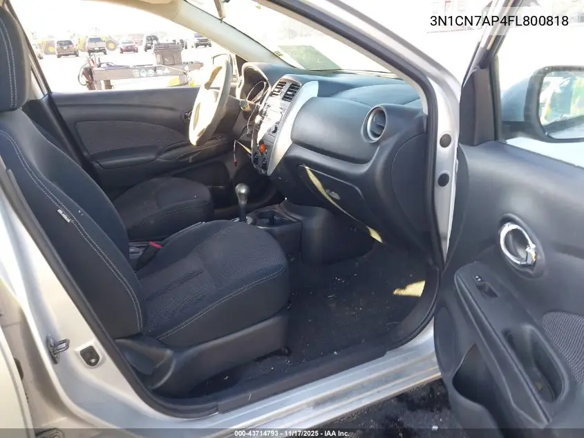 3N1CN7AP4FL800818 2015 Nissan Versa 1.6 Sv