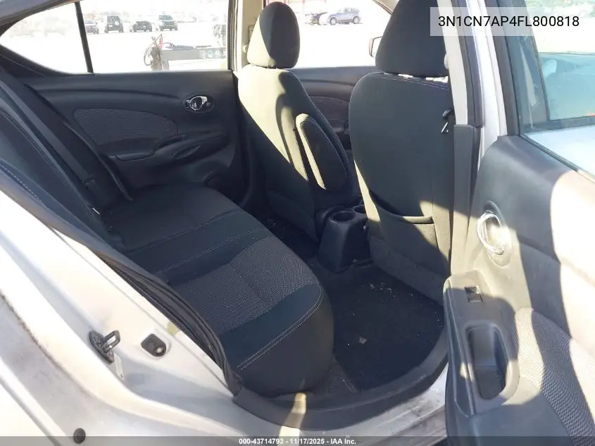 3N1CN7AP4FL800818 2015 Nissan Versa 1.6 Sv