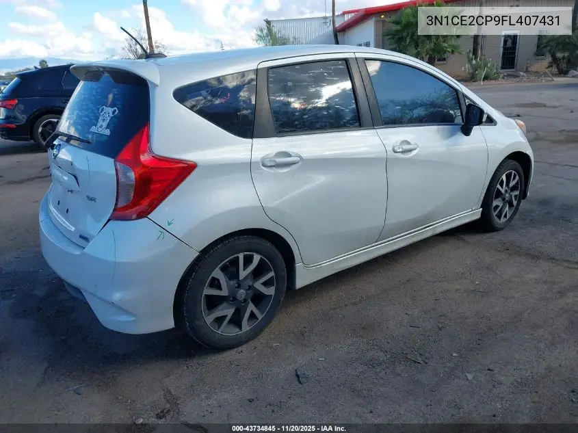 3N1CE2CP9FL407431 2015 Nissan Versa Note Sr