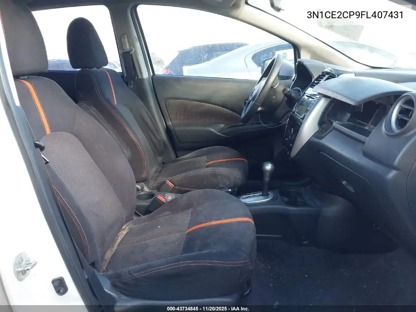 3N1CE2CP9FL407431 2015 Nissan Versa Note Sr
