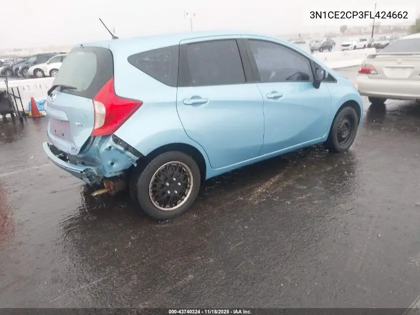 3N1CE2CP3FL424662 2015 Nissan Versa Note Sv