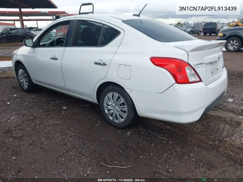 3N1CN7AP2FL913439 2015 Nissan Versa 1.6 Sv