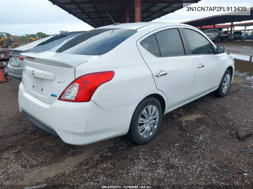 3N1CN7AP2FL913439 2015 Nissan Versa 1.6 Sv