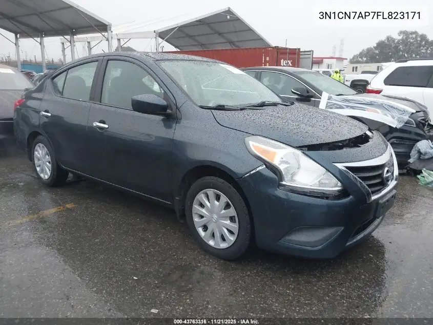 3N1CN7AP7FL823171 2015 Nissan Versa 1.6 Sv