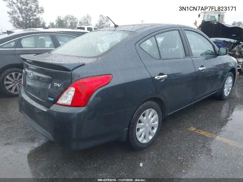 3N1CN7AP7FL823171 2015 Nissan Versa 1.6 Sv