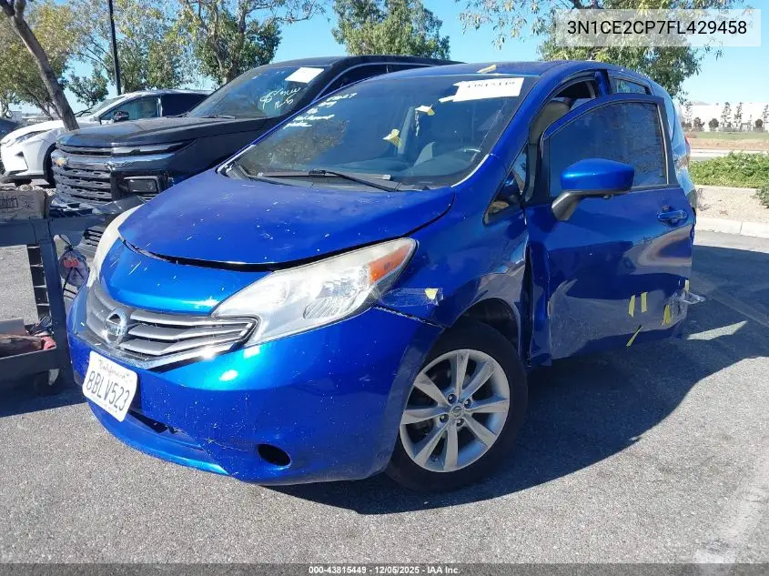3N1CE2CP7FL429458 2015 Nissan Versa Note Sl