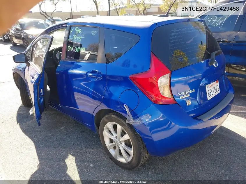 3N1CE2CP7FL429458 2015 Nissan Versa Note Sl