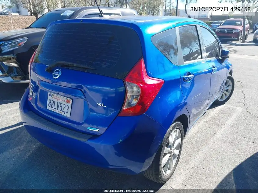 3N1CE2CP7FL429458 2015 Nissan Versa Note Sl